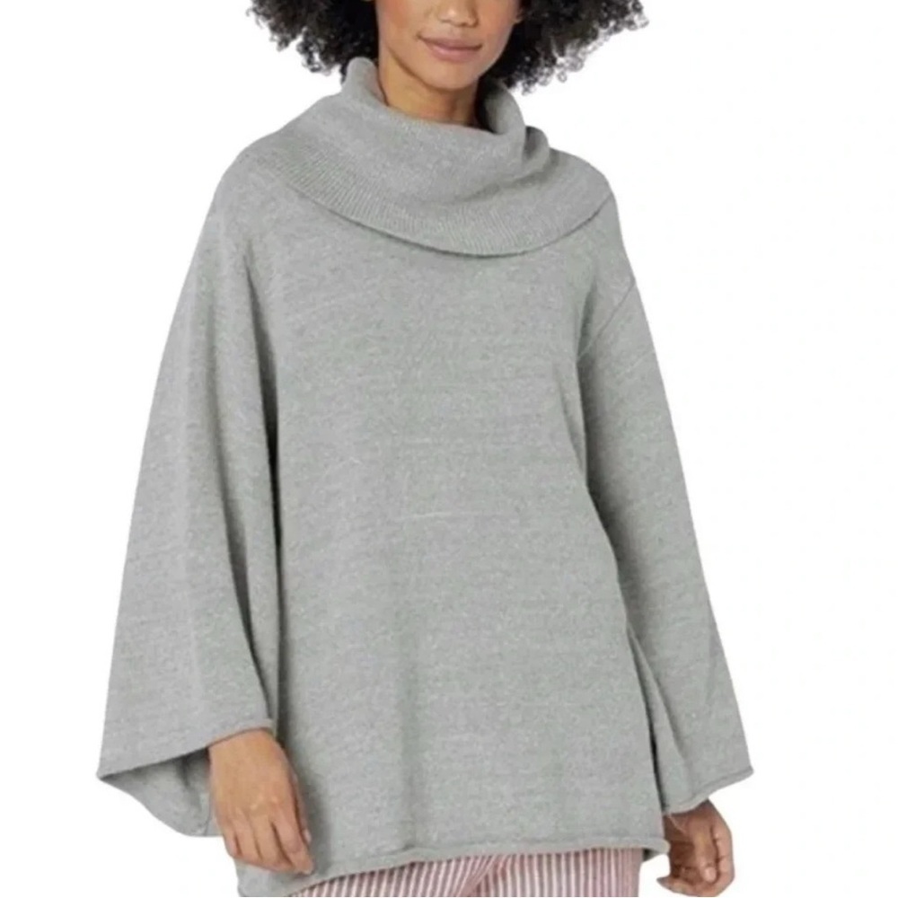 NWT BCBGMaxAzria Gray Cowl Neck Sweater